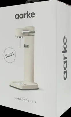Aarke Carbonator 3 Hiilihapotuslaite, Sisaltaa Pullon, Beige