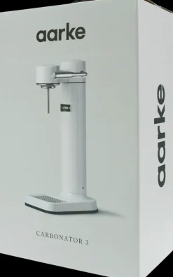 Aarke Carbonator 3 Hiilihapotuslaite, Sisaltaa Pullon, Valkoinen