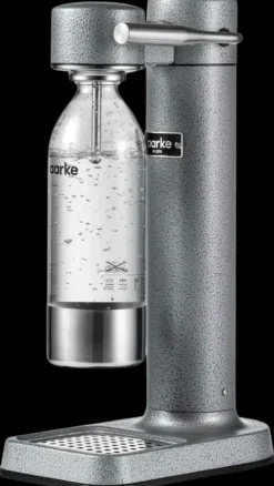 Aarke Carbonator 3 Hillihapotuslaite, Sisaltaa Pullon, Harmaa