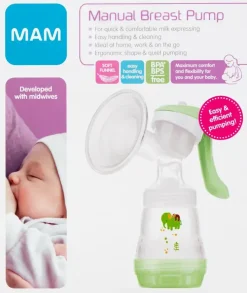 Ainu Mam Manual Kasikayttoinen Rintapumppu