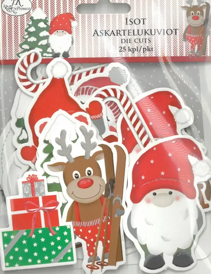 Askartelukuvio Iso Joulumaa 25Kpl/Pkt