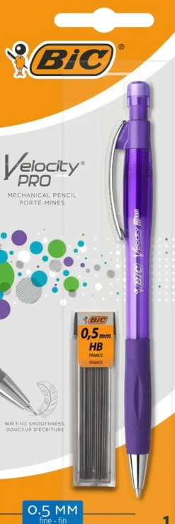 Bic Velocity Pro Lyijytaytekyna 0,5 + Tayttolyijyt 12Kpl Lajitelma