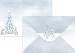 C6/10 Kirjekuori Joulumaisema