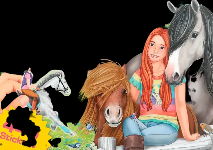 Create Your Happy Horses Tarrakirja