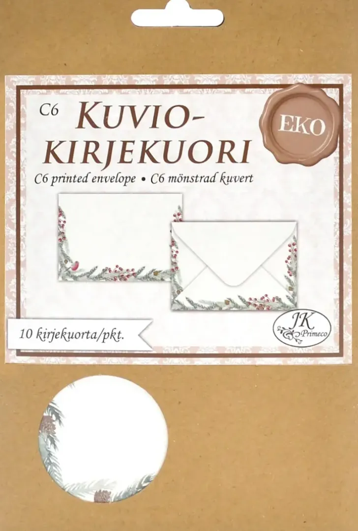 Eko C6 Kuviokirjekuori Havu 10Kpl
