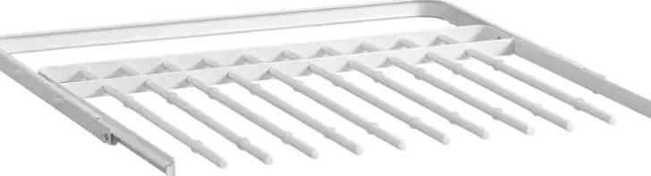 Elfa Classic Ulosvedettava Housuripustin 60 266110 605X430X25Mm Valkoinen