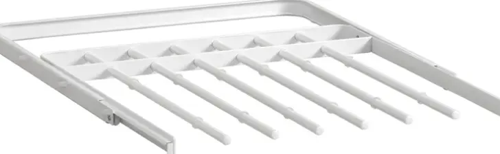 Elfa Classic Ulosvedettava Housuripustin 45 264510 449X430X24Mm Valkoinen