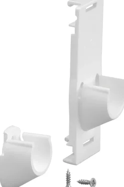 Elfa Classic Vaatetangon Pidin, Koriteline-Seina 222610 2 Kpl Valkoinen