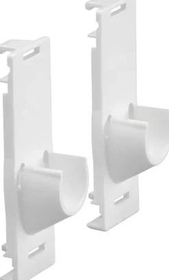 Elfa Classic Vaatetangon Pidin Koriteline-Koriteline 222310 Valkoinen