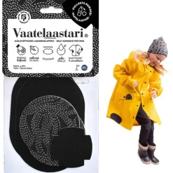 Fabpatch Vaatelaastari, Pinta - Helppo, Hankaamalla Kiinnittyva Tekstiilien Korjauspaikka