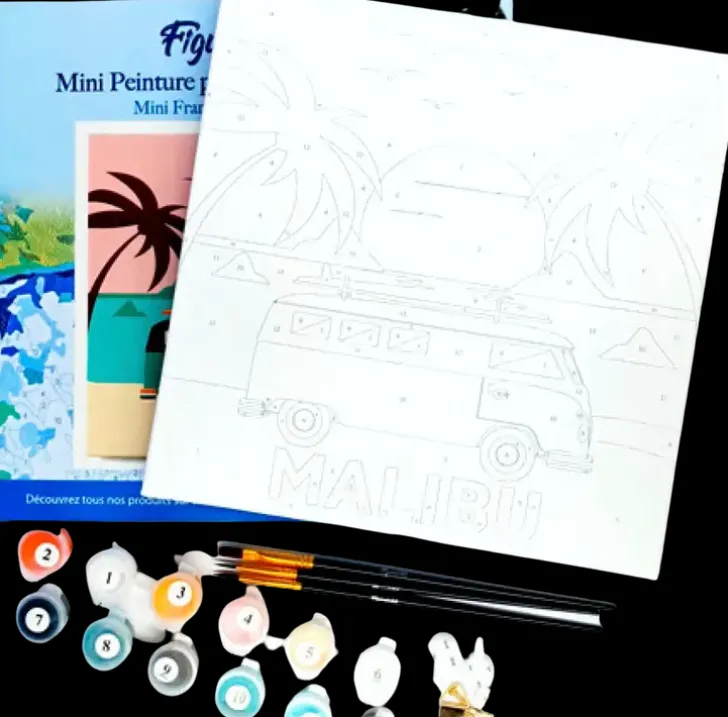 Figuredart Mini Numeromaalaus Hirvi