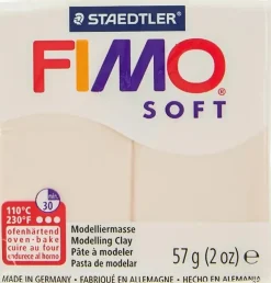 Fimo Soft Muovailumassa, Vaalea Puuteri, 57 G