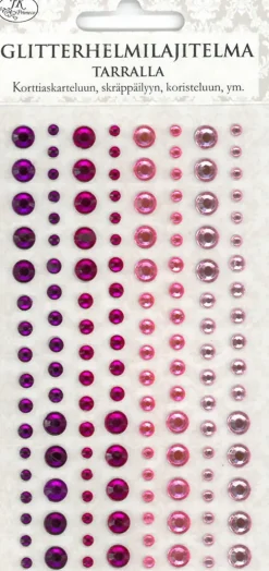 Glitterhelmitarralajitelma Pinkki/Lila