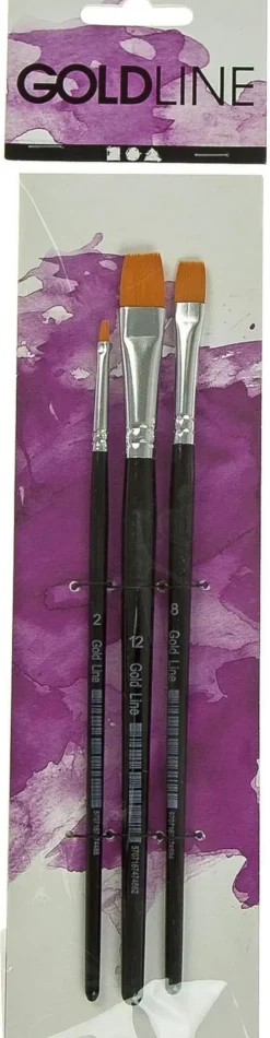 Gold Line Nylonsiveltimet 3Kpl, 2-12Mm Karjet, Litteakarki