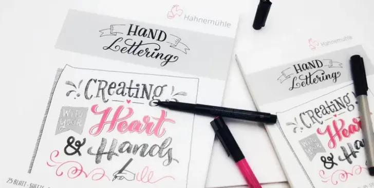 Hahnemuhle Hand Lettering Lehtio A4