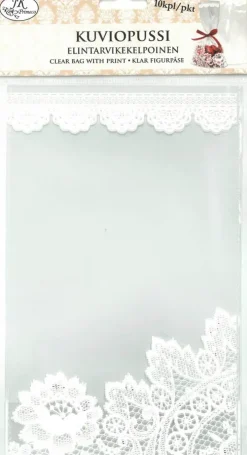 J.K. Primeco Kuviopussi Pitsi 10Kpl/Pkt