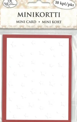 J.K. Primeco Minikortti Kohokuvio Tahdet Punavalkoinen 10 Kpl