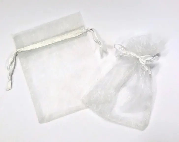 J.K. Primeco Organzapussi Valkoinen 10Kpl/Pkt