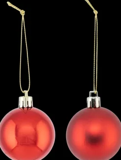 Joulupallo Punainen 12Kpl 5Cm