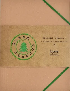 Karto Kulmalukkokansio A4 Uusiopahvi