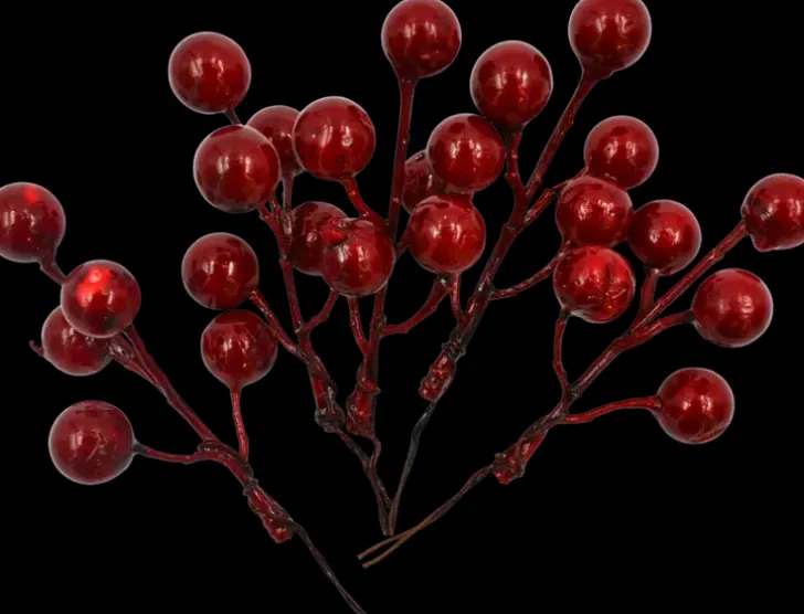 Koristemarjat Punainen 5Kpl/Pkt