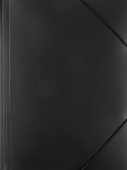 Kulmalukkokansio A4 Musta