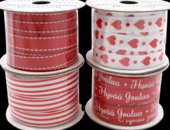 Kuvionauha Joulu Punainen 1Cm X 5M