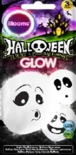 Led-Ilmapallo Haamu 3 Kpl