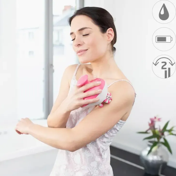 Medisana Selluliittihieroja Valko-Pinkki