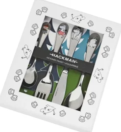 Moomin Arabia Hackman Muumi Lasten Aterinsetti Perhe 4-Osainen