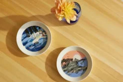 Moomin Arabia Lumilyhty Ja Muumi Lautassetti 19 Cm