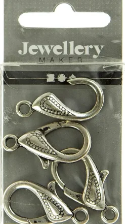 Nellen Karabiinilukko 30Mm Hopeanvarinen