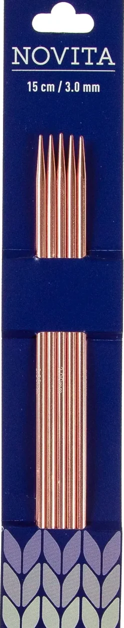 Novita Sukkapuikot 15Cm - 3 Mm V.Punainen