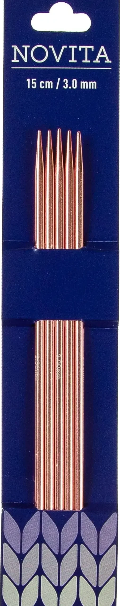 Novita Sukkapuikot 15Cm - 3 Mm V.Punainen