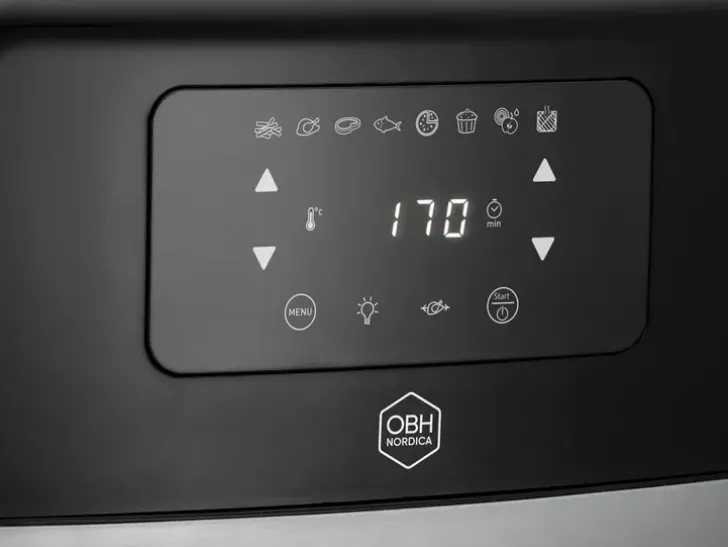 Obh Nordica Easy Fry Oven & Grill 9 In1 -Air Fyer/Miniuuni/Grilli