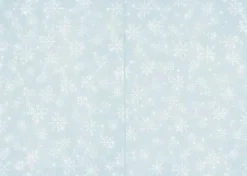 2-Osainen Korttipohja Lumihiutale Vaaleansininen 10Kpl/Pkt