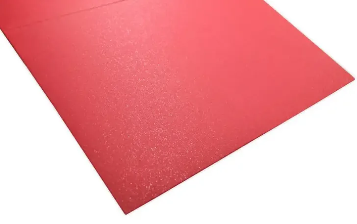 2-Os.Korttipohja Kimalle Punainen 10Kpl