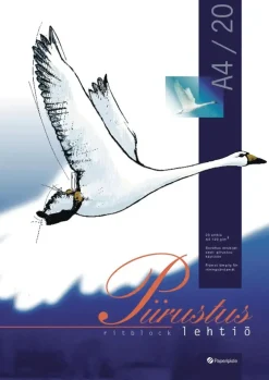 Paperipiste Piirustuslehtio A4/20