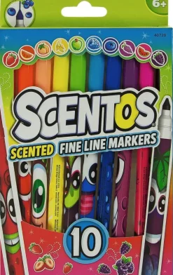 Scentos Tuoksuvat Ohut Karkiset Tussit 10 Kpl/Pkt