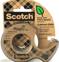 Scotch® Magic Ekologinen Teippi 19Mm X 15M, 1 Rulla + Kierratysmateriaalista Valmistettu Pidike