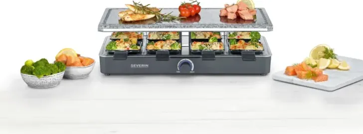 Severin Rg2378 Raclettegrilli