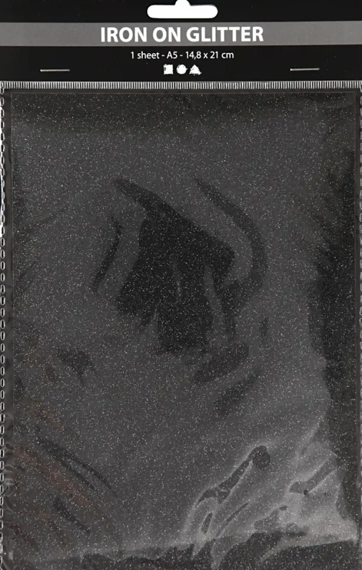 Silityskalvo, A5 14,8X21 Cm, Musta, Kimalle, 1Ark