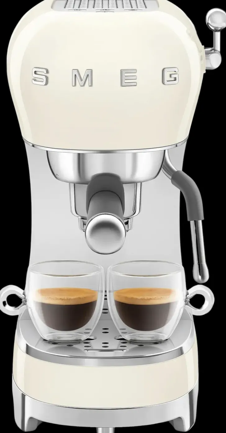 Smeg Ecf02Creu Espressokeitin, Kermanvalkoinen
