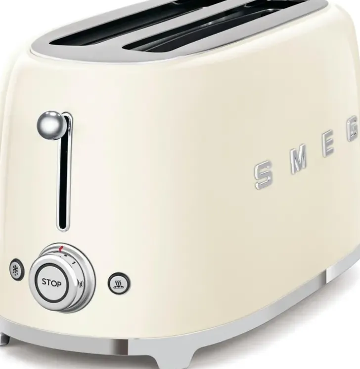 Smeg Tsf02Creu 4-Viipaleen Leivanpaahdin Kerma