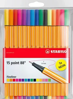 Stabilo Tussikyna Point 88 Fineliner 15 Varia