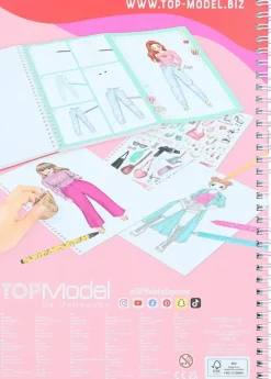 Topmodel Suunnittelukirja & Varityskynat