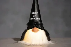 Winteria Tonttu Keep On Rocking Led-Valolla 26 Cm